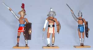 Roman Gladiators (3 pers) set - pas de stock